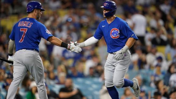 Dodgers rally late to win 8th straight vs Cubs, 4-3