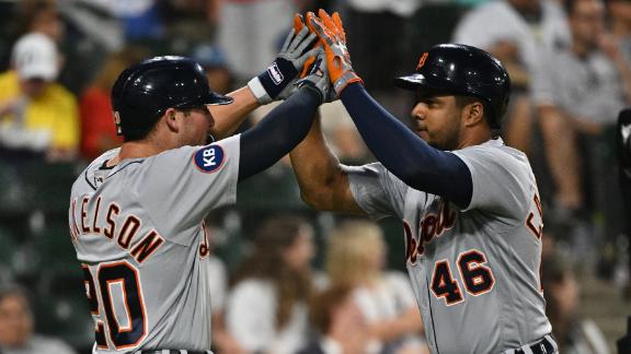 Candelario homers, drives in 3 as Tigers beat White Sox 7-5