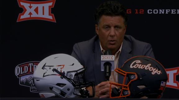 Oklahoma State football coach Mike Gundy asks why Texas, Oklahoma allowed  in Big 12 business meetings