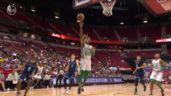 JD Davison Boston Celtics Las Vegas Summer League highlights vs