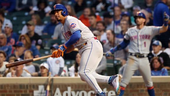 Caratini hits 2 HRs off deGrom, Cubs beat Mets 4-1 for sweep - ABC7 Chicago