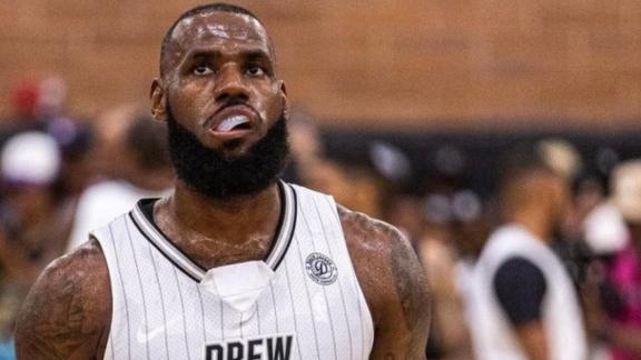 Dave McMenamin on X: LeBron has teamed up with Drew League
