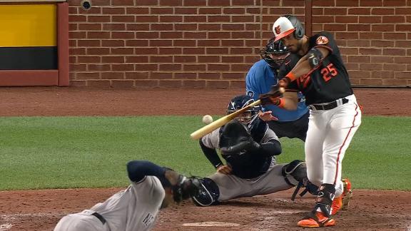 Joey Gallo mashes a TOWERING 3-RUN GO-AHEAD homer! (First home run