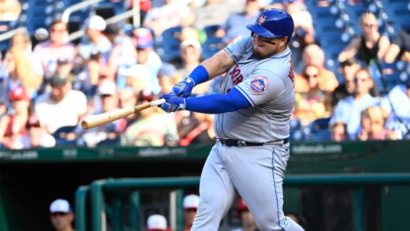Vogelbach's slam, Alonso's HR send Mets past Nationals 9-5 - WTOP News