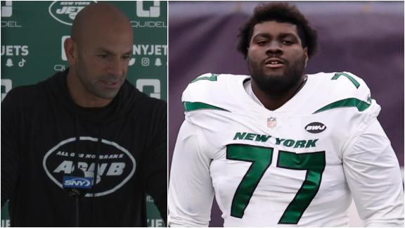 Jets OT Becton's knee injury more serious than first thought