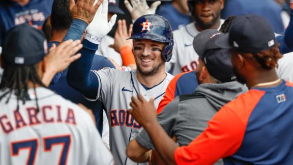 Bregman 2 HRs, 2 doubles, 6 RBIs, Astros trample Chisox 21-5