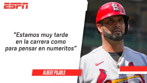 Albert Pujols - St. Louis Cardinals Designated Hitter - ESPN
