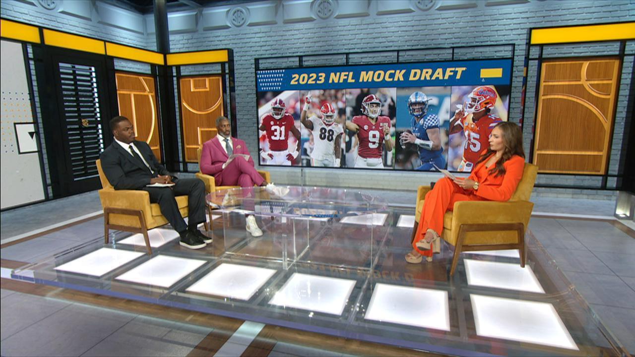 Reid chooses 4 SEC players in top 5 of mock draft - ESPN Video
