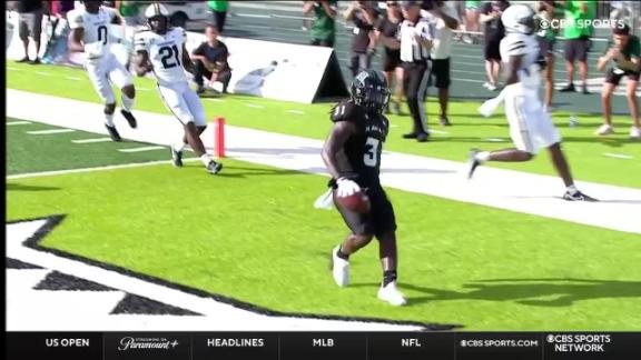 Vanderbilt QB Mike Wright 87 Yard TD Run vs Hawaii