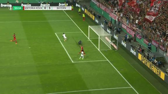 Highlights and goal: Viktoria Köln 0-5 Bayern Munich in DFB Pokal