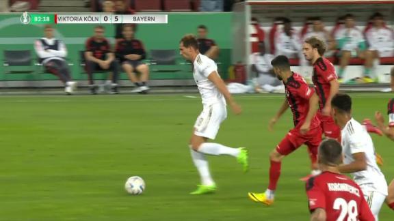 Highlights and goal: Viktoria Köln 0-5 Bayern Munich in DFB Pokal