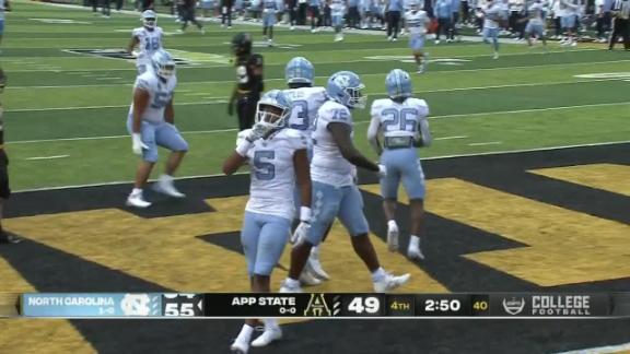 Appalachian State vs. North Carolina Full Game Replay