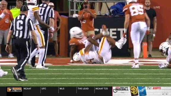 Video: Bijan Robinson feature on ESPN's Sunday NFL Countdown - University  of Texas Athletics