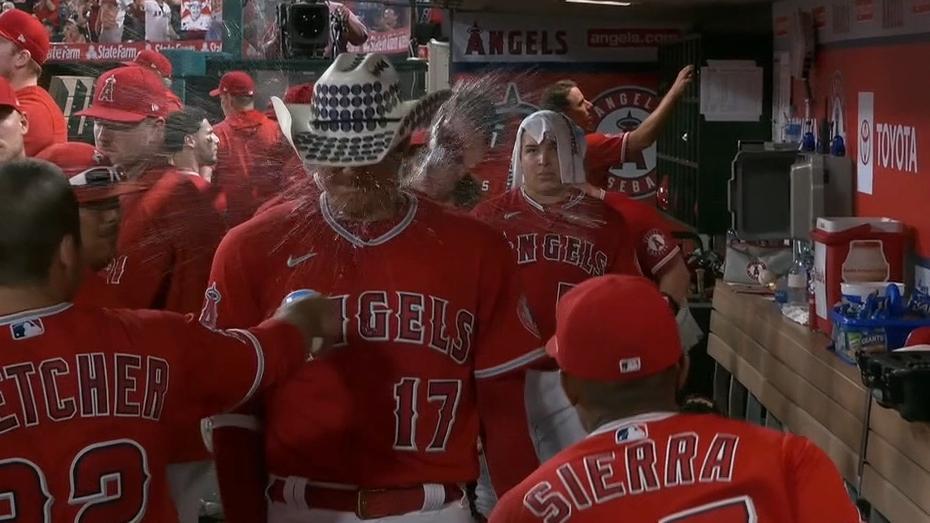 Angels' Shohei Ohtani, Mike Trout combine for three home runs in Halos'  10-0 over Tigers