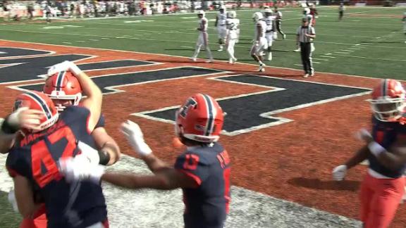 Illinois Handles Virginia, 24-3 - University of Illinois Athletics