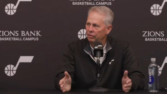 Why is Danny Ainge smiling? Because the Jazz can have a 'shopping