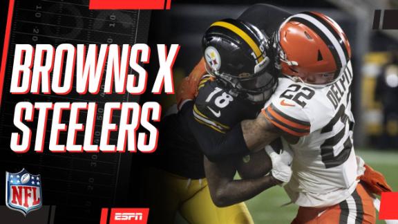 Pittsburgh Steelers, de Trubisky, enfrenta Cleveland Browns em clássico  divisional da AFC Norte na Semana 3 da NFL - ESPN Video
