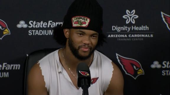 Arizona Cardinals QB Kyler Murray on fan who hit him - 'No hard