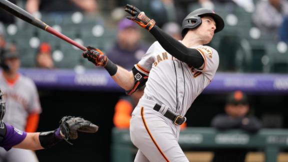 Giants top Rockies to complete 3-game series sweep