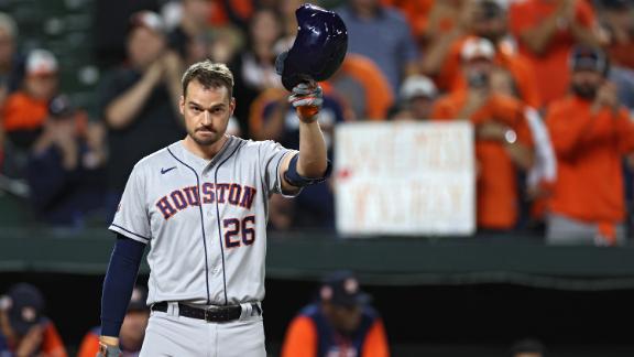 ALCS Astros-Yankees: Cancer survivor Trey Mancini looks for turnaround  playing in familiar New York setting - ABC13 Houston