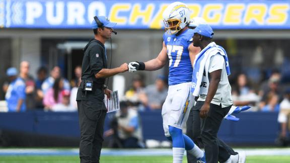 Chargers place LB Joey Bosa on injured reserve with torn groin