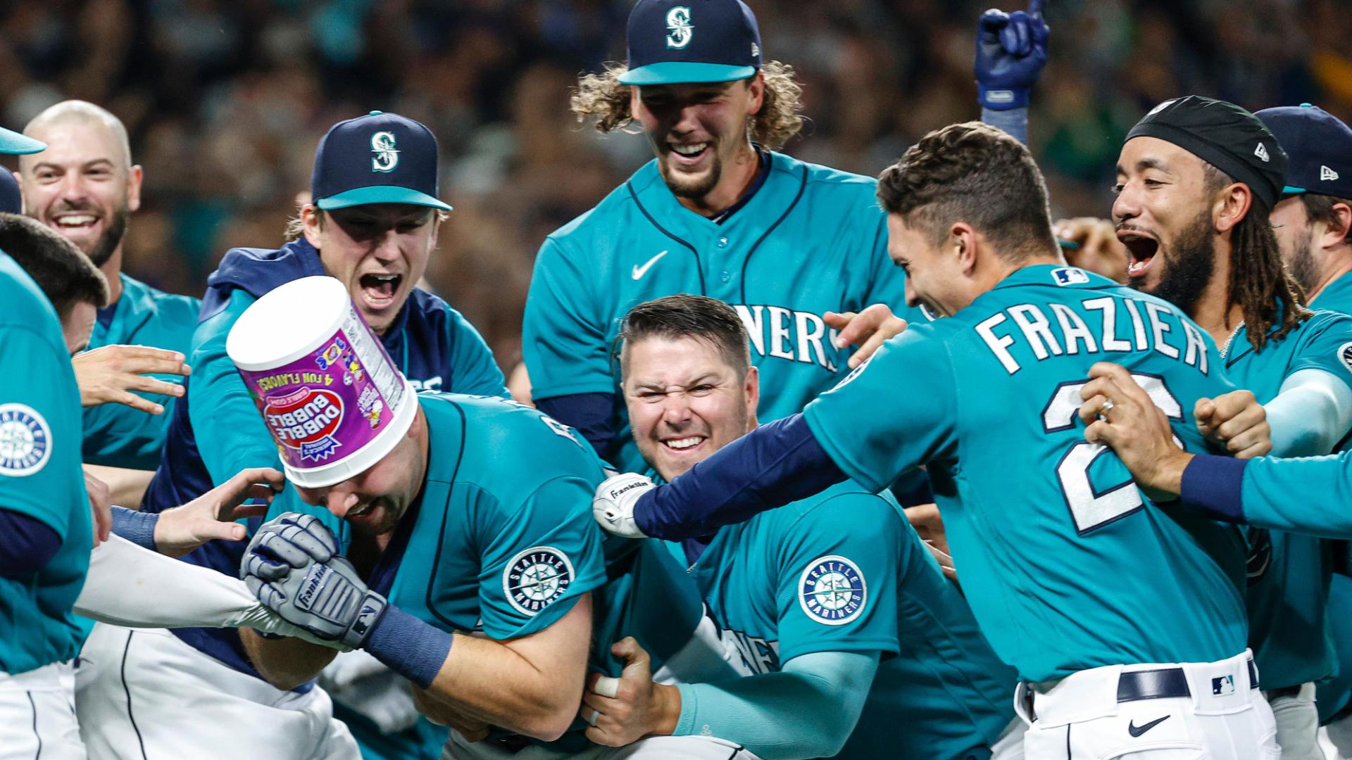 Raleigh ends Mariners' 21-year playoff drought - Taipei Times