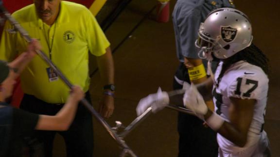 An assault charge against Las Vegas Raiders wide receiver Davante Adams for  shoving a credentialed media worker in Kansas City after an…