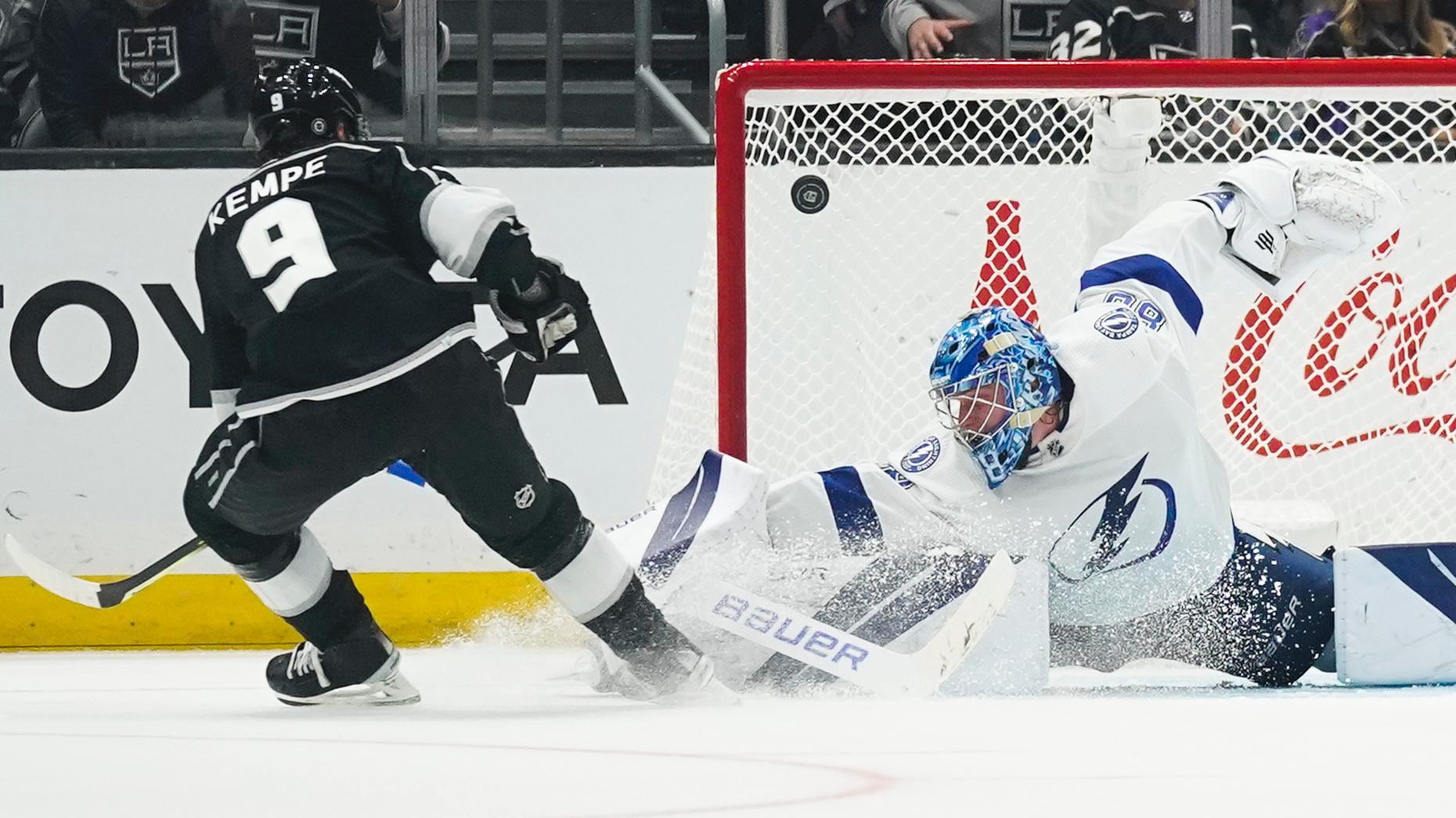 Kings beat Lightning 42 to snap 10game series skid ABC30 Fresno