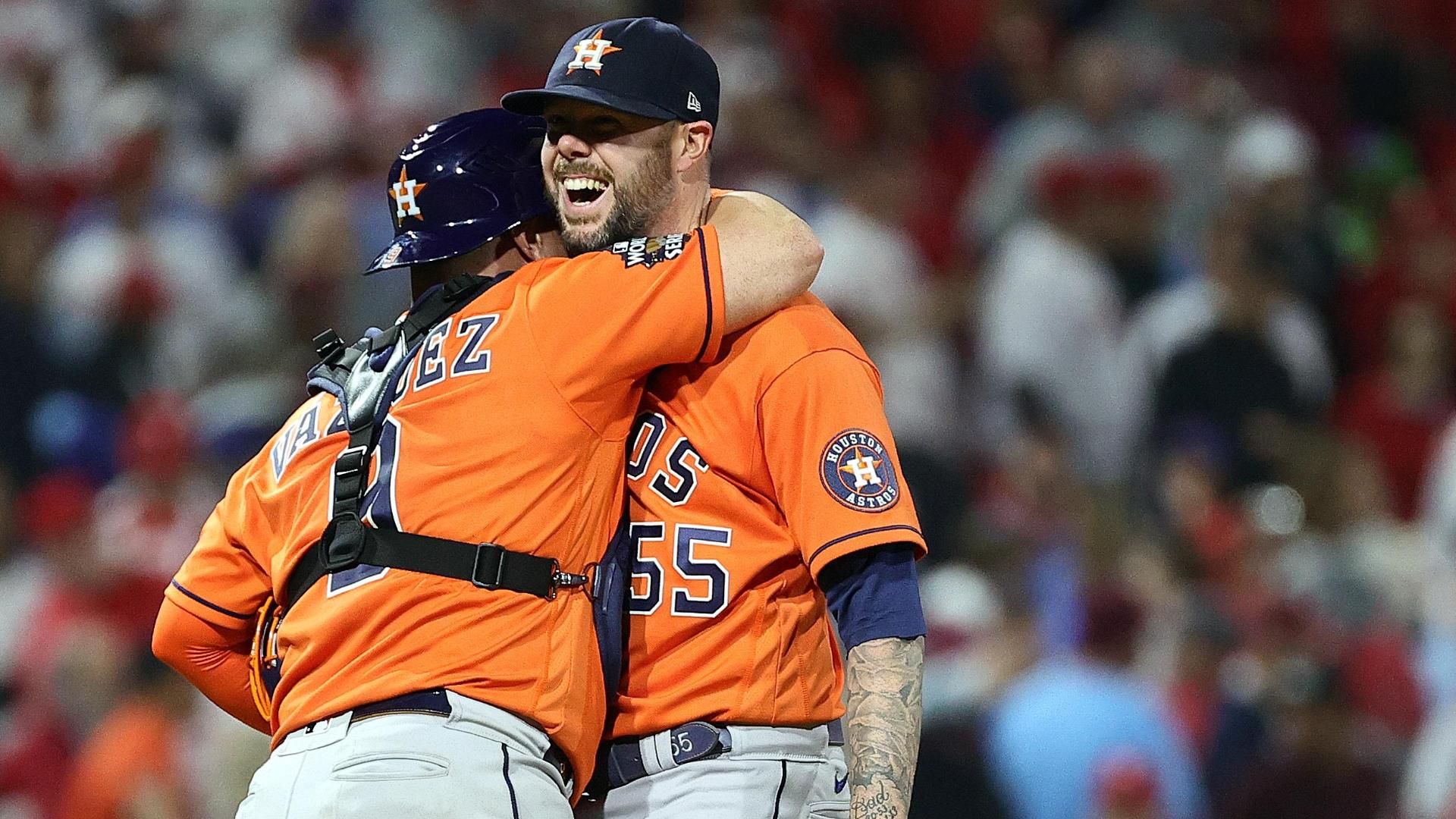 Javier, Astros bullpen combine to pitch second no-hitter in World Series  history