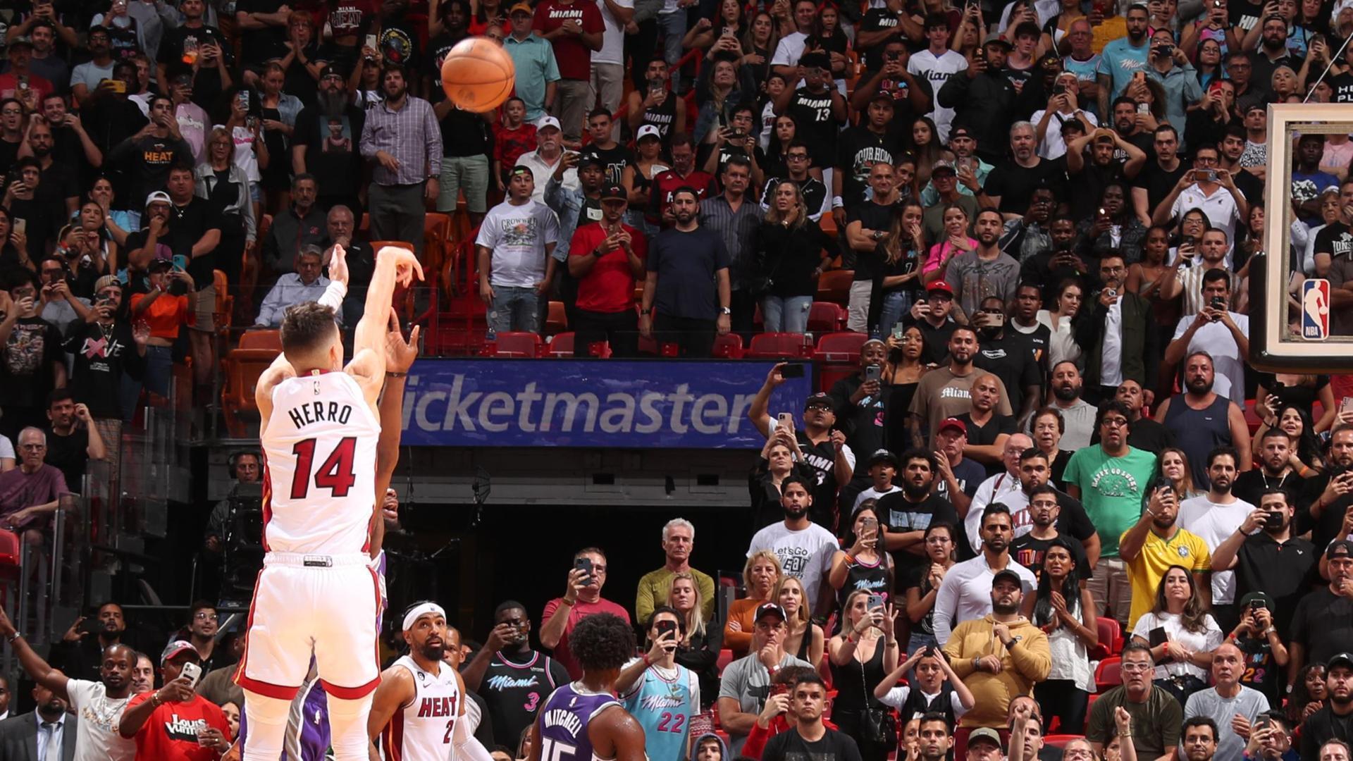 Tyler Herro leads Heat to narrow victory over the Sacramento Kings - ESPN  98.1 FM - 850 AM WRUF