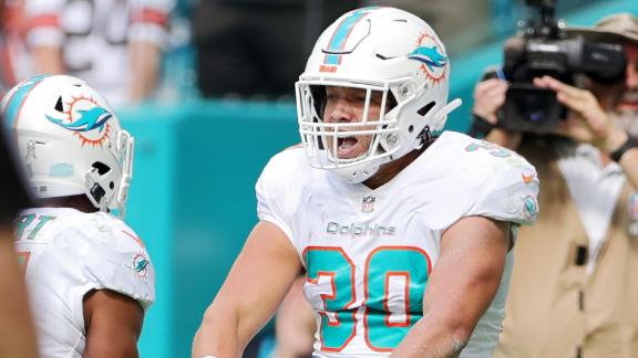 Cleveland Browns 17-39 Miami Dolphins, NFL highlights