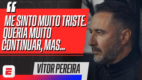 Vítor Pereira, do Corinthians, se retrata após declaração sobre cargo  ameaçado: 'Não me expressei da melhor forma' - Lance!