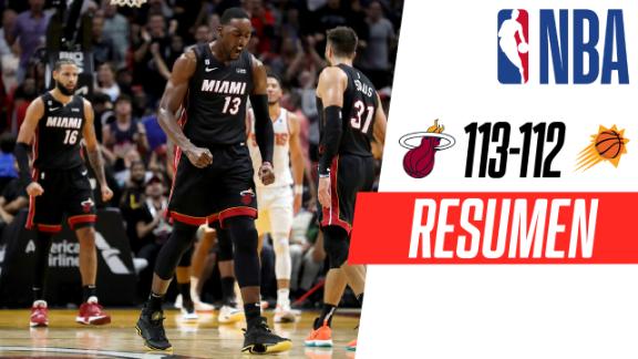 Suns 112-113 Heat (14 de Nov., 2022) Resultado Final - ESPN DEPORTES