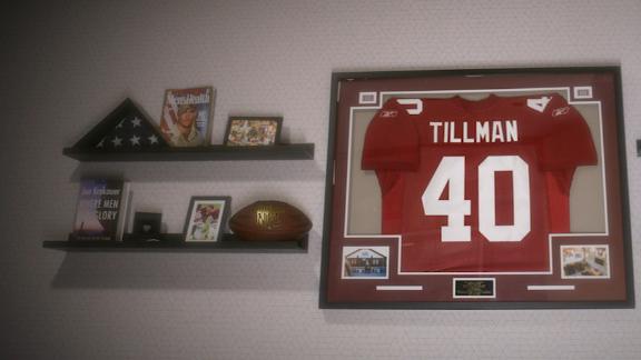 signed pat tillman jersey