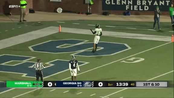 Georgia Southern score vs. Marshall football, live updates