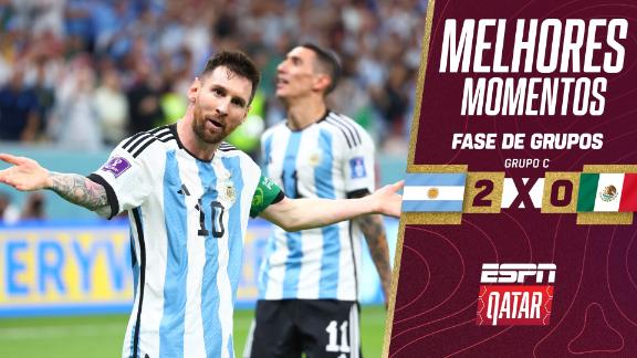 Com gol de Messi e golaço de promessa, Argentina vence México e