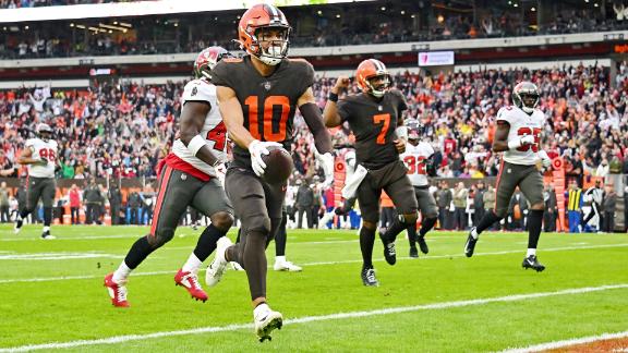 Resumen y anotaciones del Buccaneers 17-23 Browns en NFL