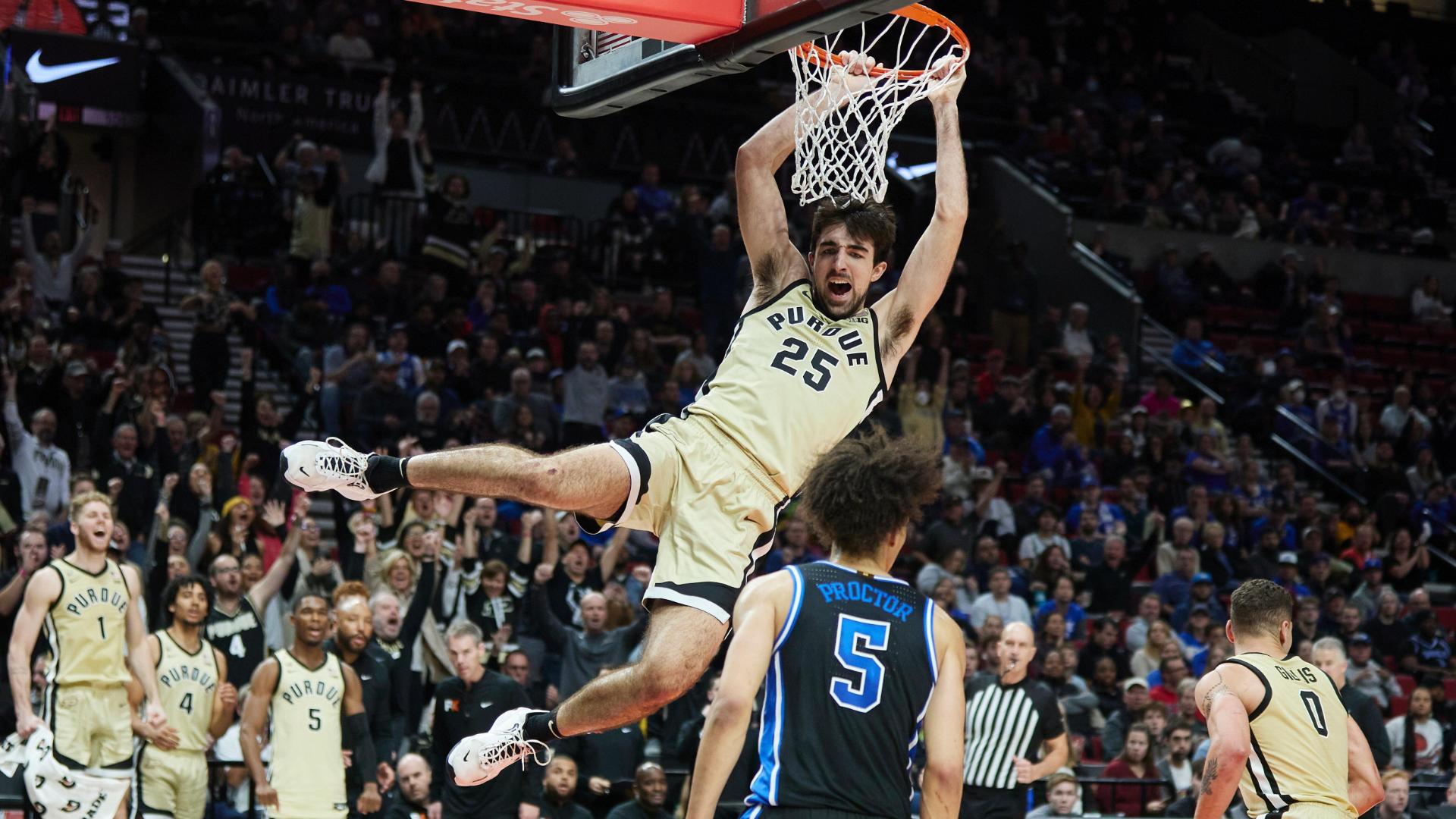 Edey scores 21 as No. 24 Purdue beats No. 8 Duke 7556 ABC11 Raleigh