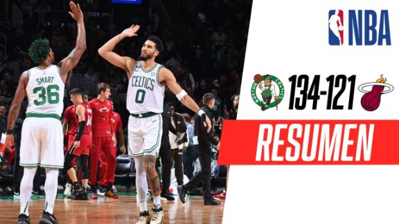 Heat 121-134 Celtics (30 de Nov., 2022) Resultado Final - ESPN DEPORTES
