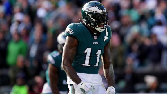 Philadelphia Eagles Say AJ Brown Is Fittest Man on the Team