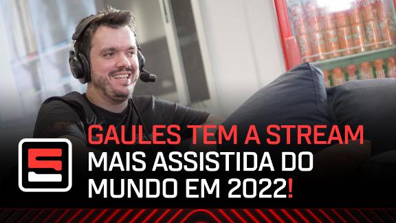 Esports: Brasileiro Gaules é o streamer mais assistido do mundo em 2022