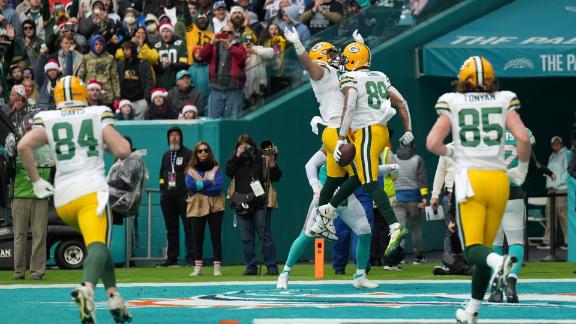 Summary and highlights of Green Bay Packers 26-20 Miami Dolphins in NFL