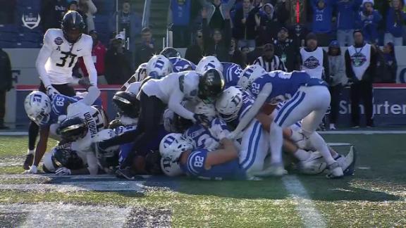 Duke contains Plumlee, beats UCF 30-13 in Military Bowl