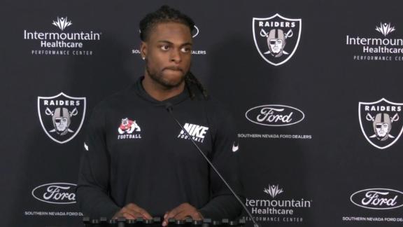 Raiders' Davante Adams 'absolutely' wants to remain with Las Vegas