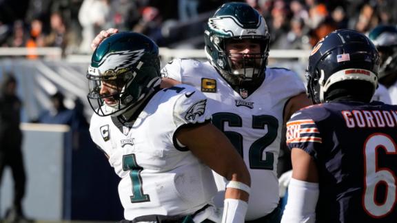 Eagles QB Jalen Hurts 'trending' toward starting vs Giants National News -  Bally Sports