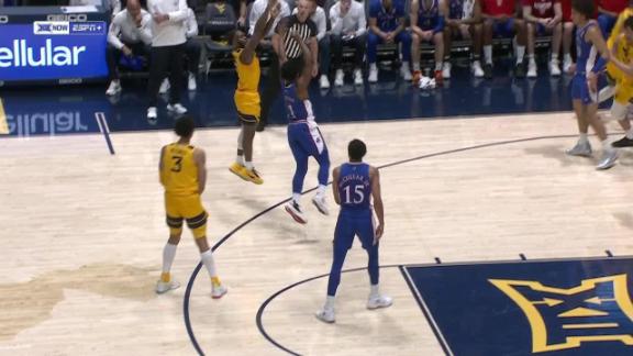 West Virginia vs #3 Kansas Basketball Game Highlights 2 25 2023