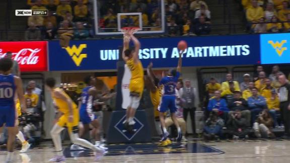 West Virginia vs #3 Kansas Basketball Game Highlights 2 25 2023