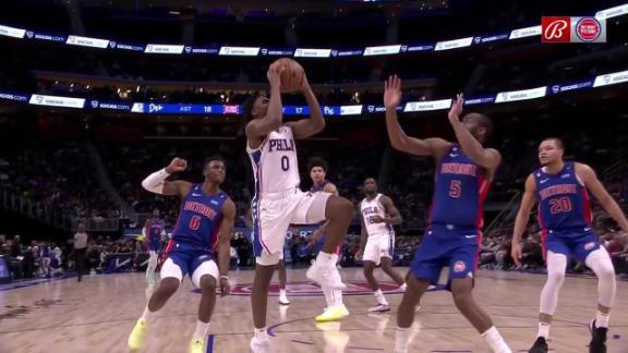 Harden S Triple Double Leads 76ers To Easy Win Over Pistons 6abc Philadelphia