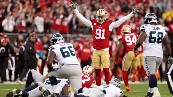 Purdy, 49ers topple Seahawks 21-13, win NFC West - ABC7 San Francisco