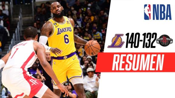 Rockets vs. Lakers - NBA Reporte de Juego - 16 de Enero, 2023 | ESPN  DEPORTES